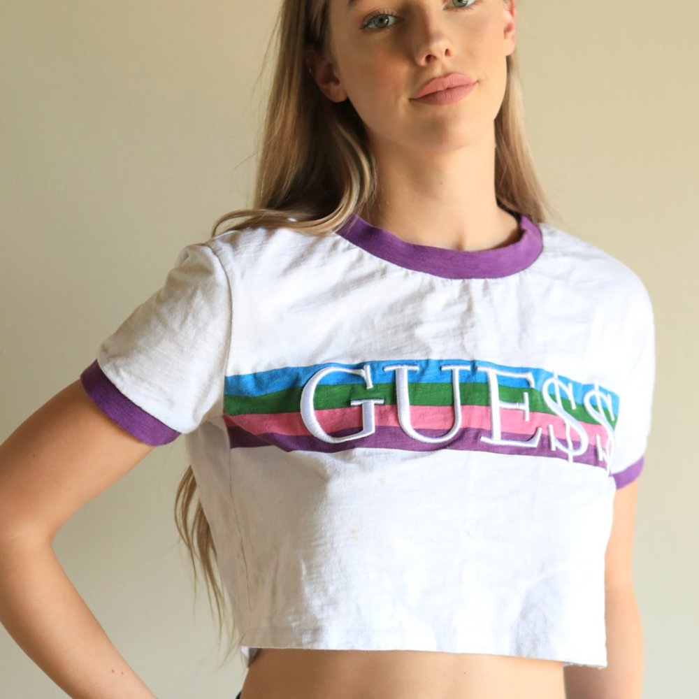 GUE$$ X ASAP Rocky Crop Tee
